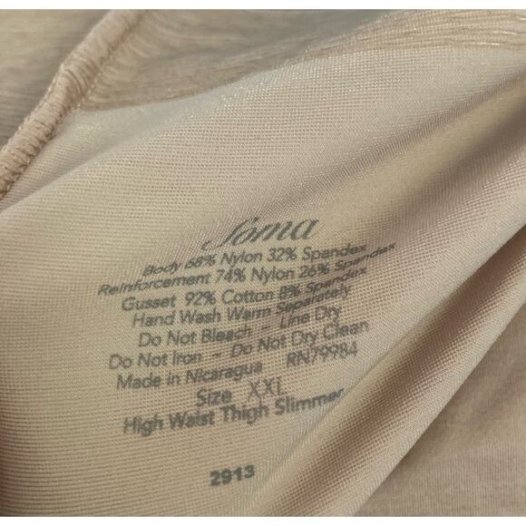 Soma High Waist Thigh Slimmer XXL Beige - Picture 6 of 8